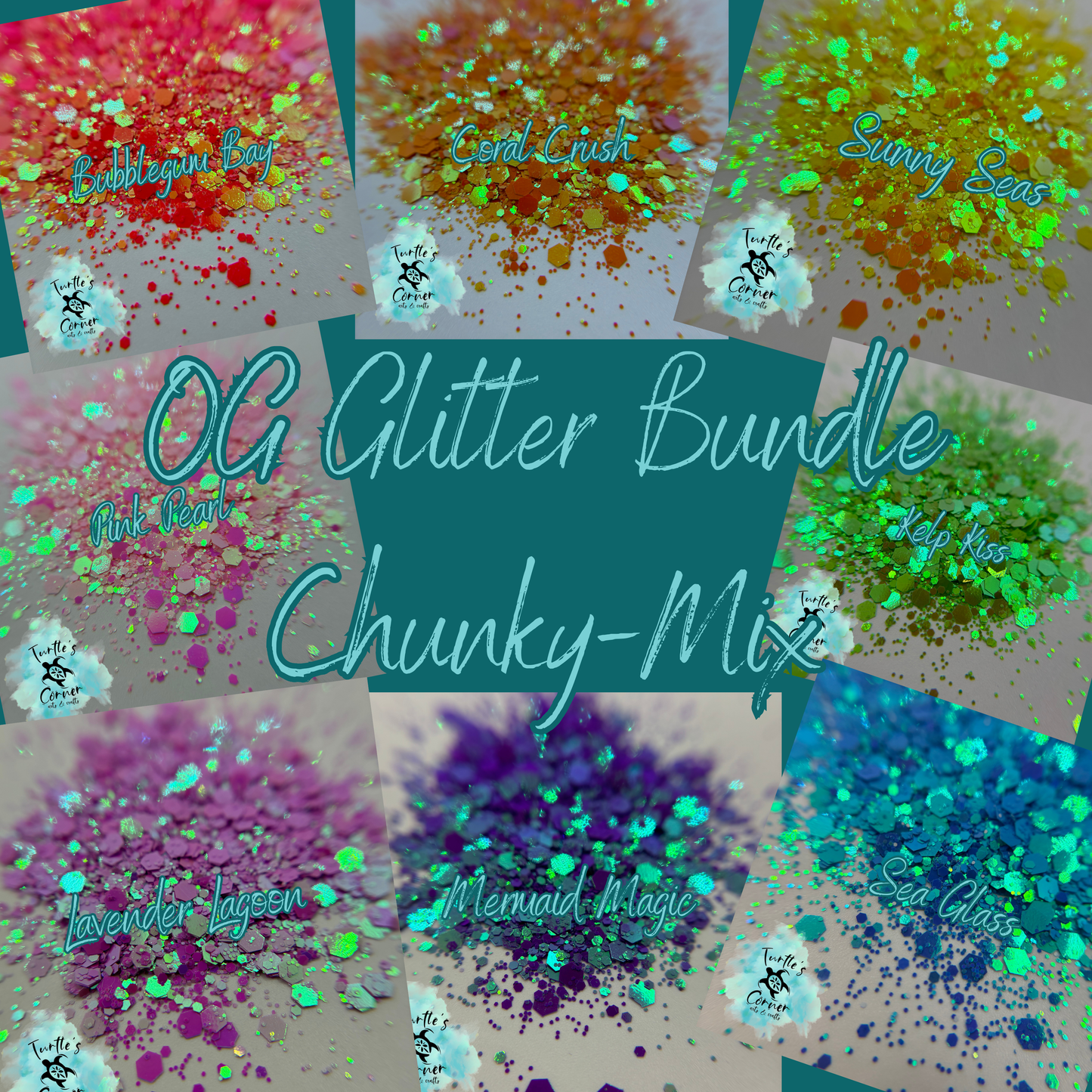 The OG Glitter Bundle-Chunky Mix