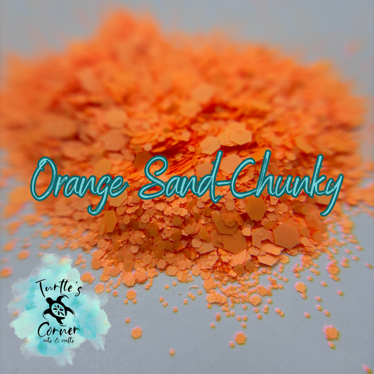 Orange Sand-Chunky