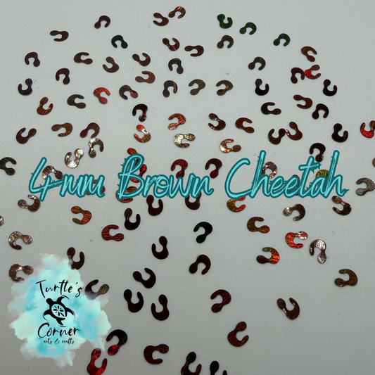 4mm Brown Cheetah