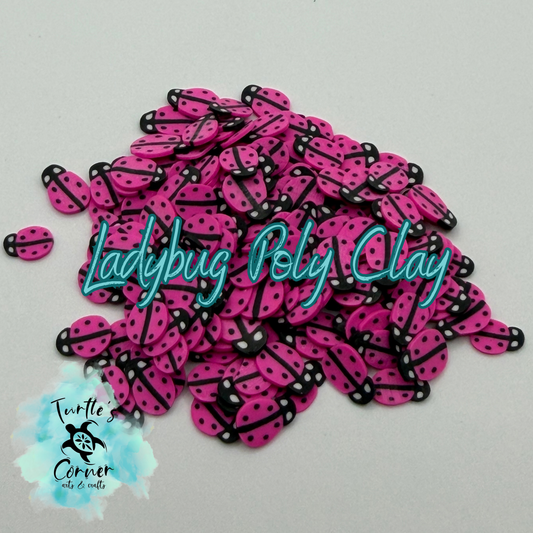 Ladybug Poly Clay